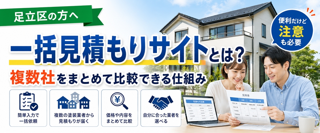 外壁塗装 一括見積もりサイト まとめと相談